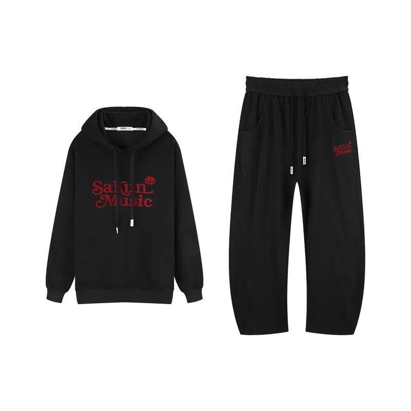 SAKUN Sweatshirt Sets Unisex-0