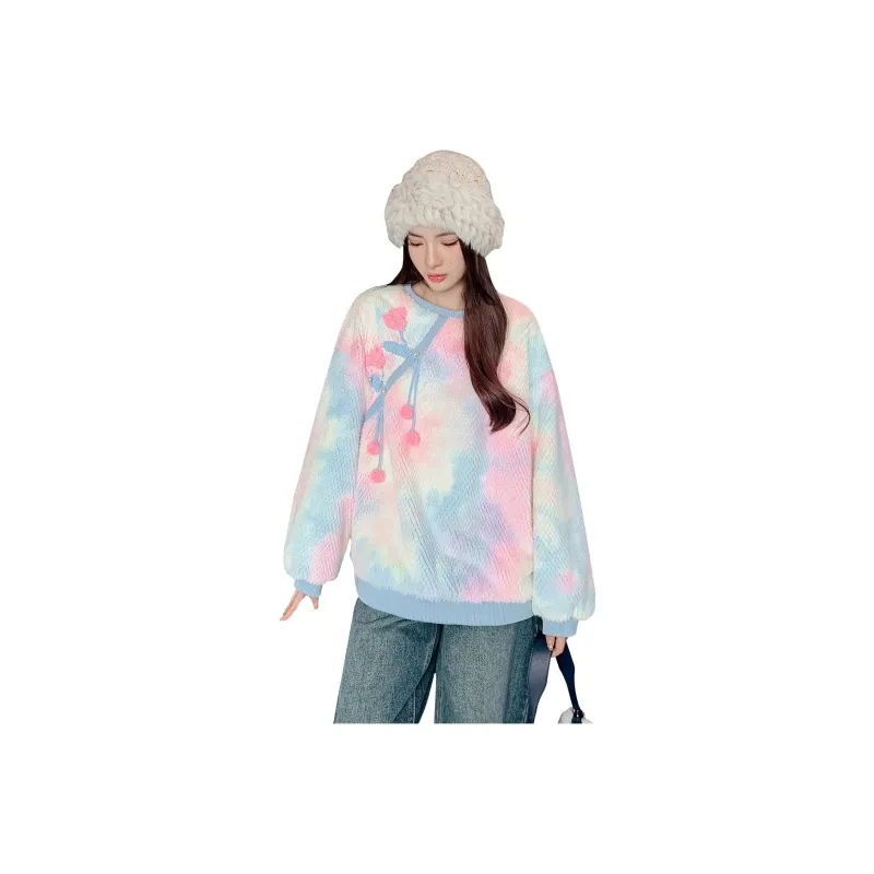 JK&JS Sweatshirts Women's Pink-0