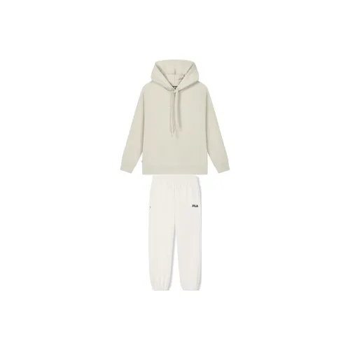 FILA Casual Sportswear Men Almond Khaki/Steam White