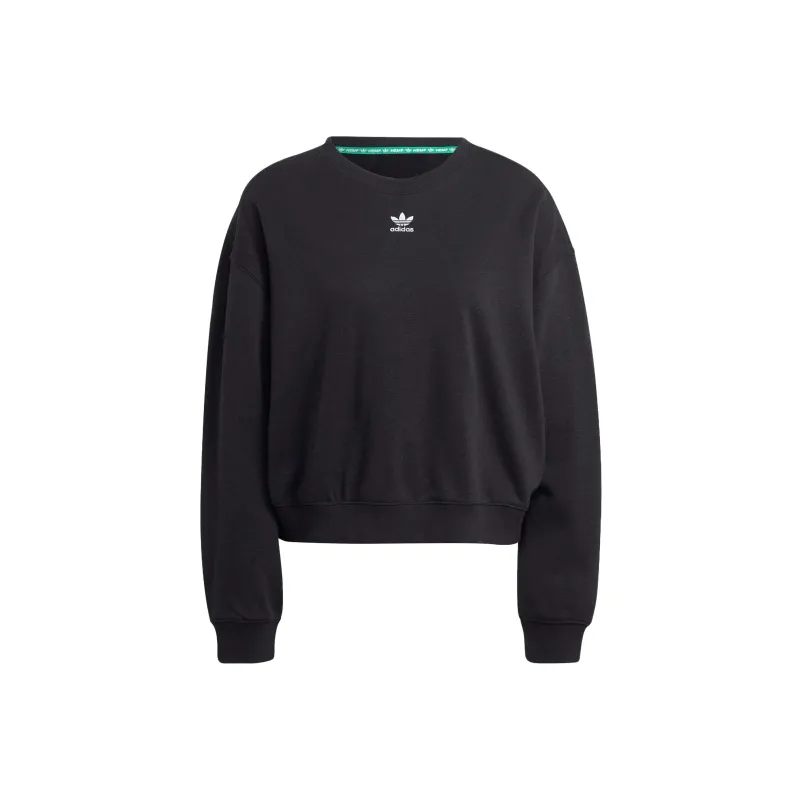 Adidas Originals Logo-embroidery Cotton Sweatshirt-0