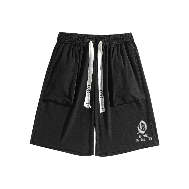 Small Columns Under The Sea Casual Shorts Unisex-0