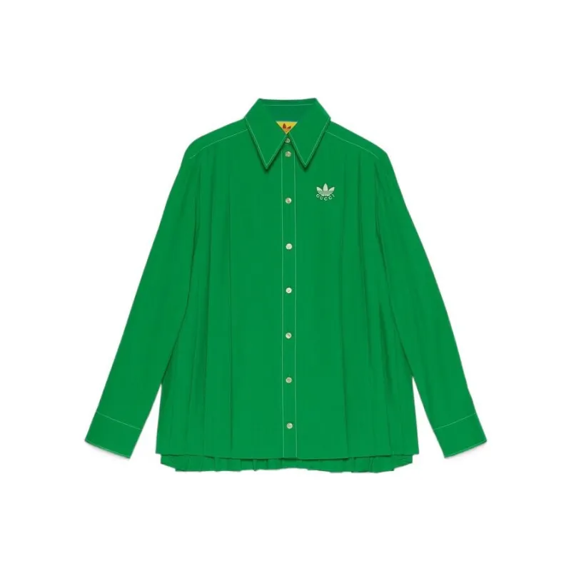 Adidas X GUCCI Shirts Women's Green-0