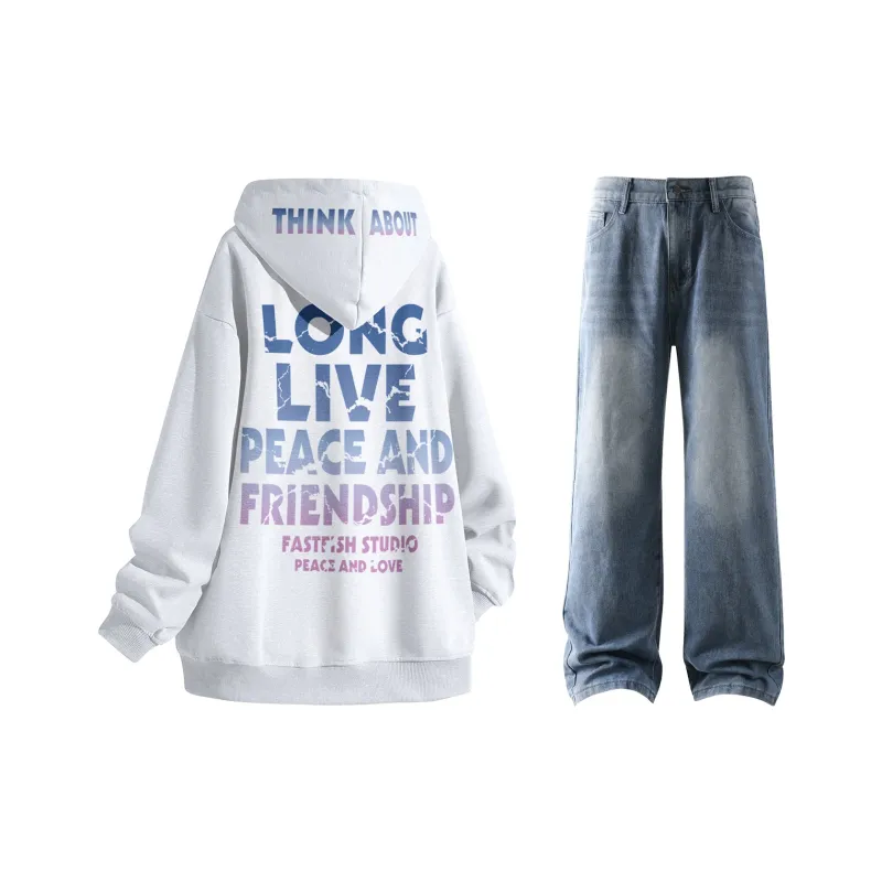 FASTFISH Sweatshirt Sets Unisex-44