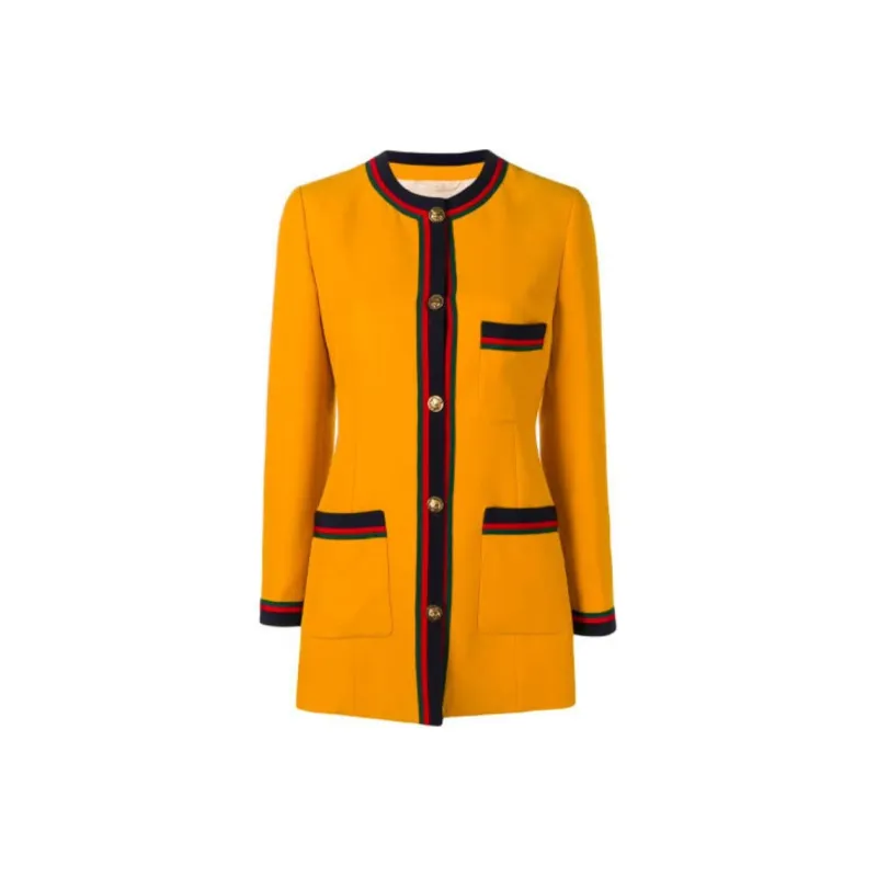 GUCCI Jackets Women's Yellow-0