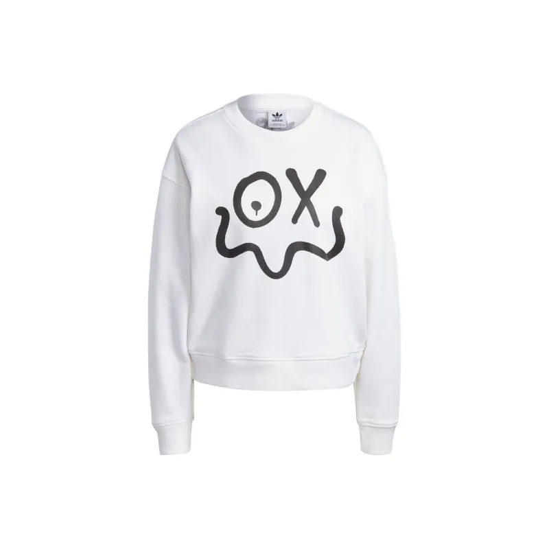 Adidas Originals Sweatshirts Women's White-0
