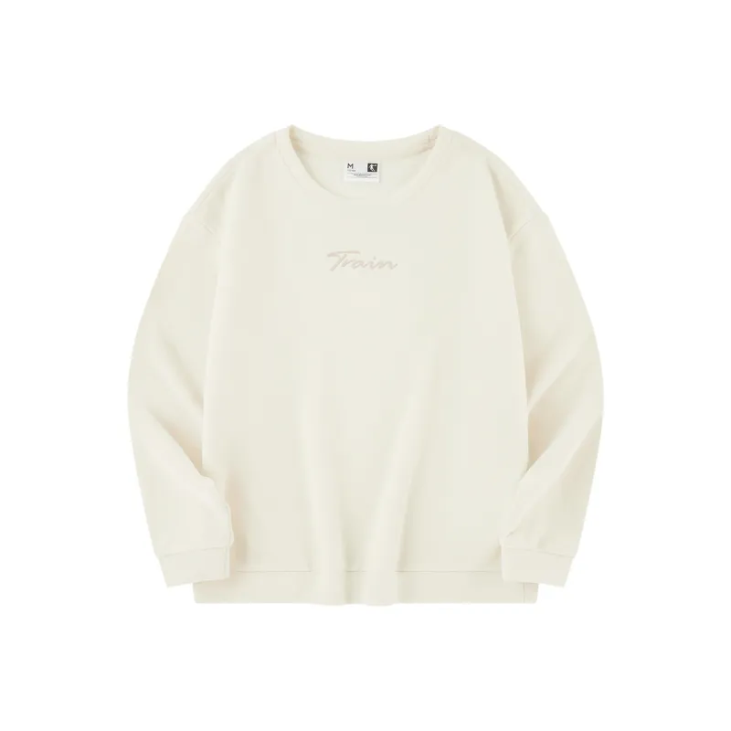 QIAODAN Sweatshirt Women's Cream White-0