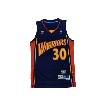 Adidas Originals x NBA Stephen Curry Golden State Warriors Basketball Jersey Unisex Dark Blue