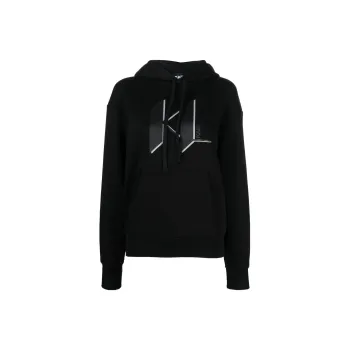 KARL LAGERFELD / Karl Lagerfeld Jeans Logo Print Pullover Hoodie