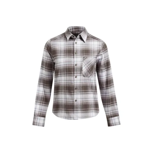 Under Armour Expanse Flannel Shirt Shirt Women's White