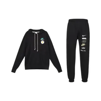 Nike Sweatshirt Set Unisex Black