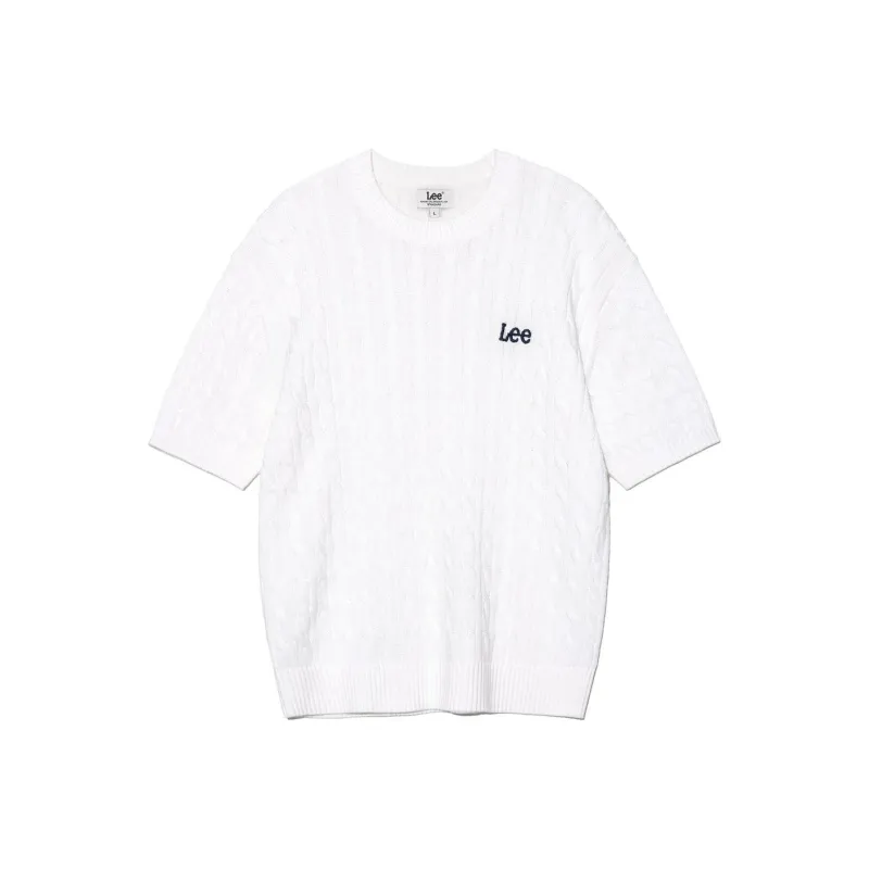 Lee Knitwear Unisex White-0