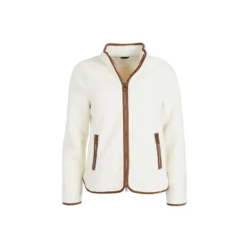 BARBOUR Barbour Lavenham Fleece Jackets Coats Women's White