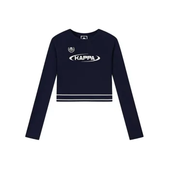 Kappa 1916 Series T Shirt Women's Midnight Blue