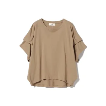 Beams T Shirts Women's Beige