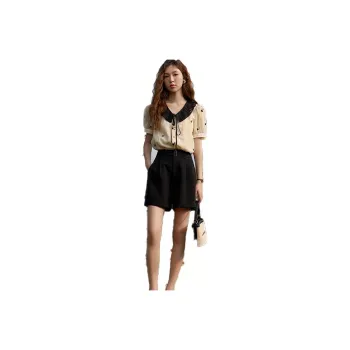MISHOW Shirts Women's Apricot