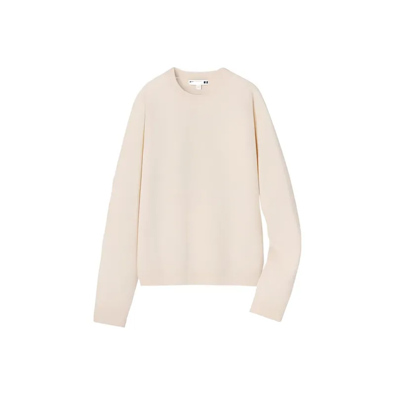 UNIQLO Cashmere Sweaters Women's Ecru-0