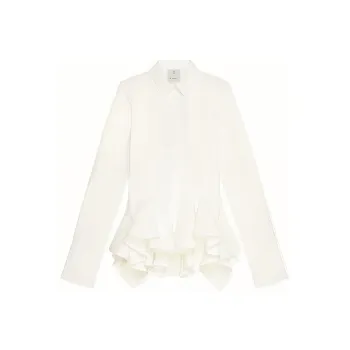 Givenchy Flounces Poplin Shirt