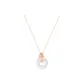 S925 Silver-Exquisite Button Necklace (Rose Gold)