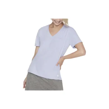 Skechers Serene Regular T-Shirt Women's Purple Thyme