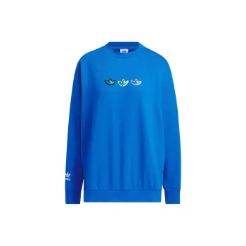 Adidas Originals Adidas Originals Valentine's Day Sweatshirt Women's Bird Feather Blue
