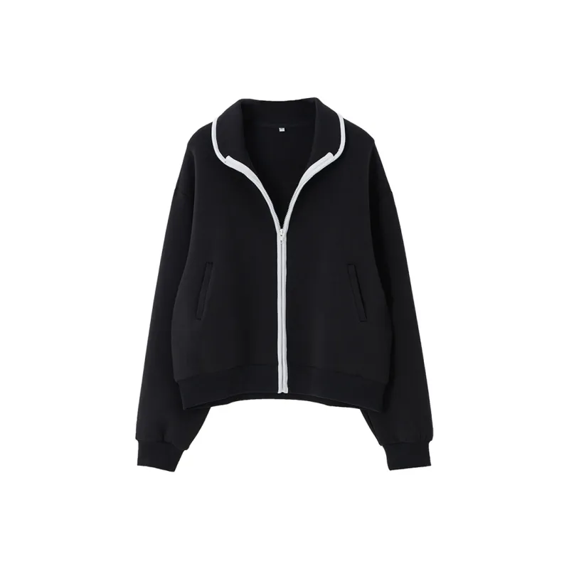 SOON FLOWER Sweatshirt Women's Black-0