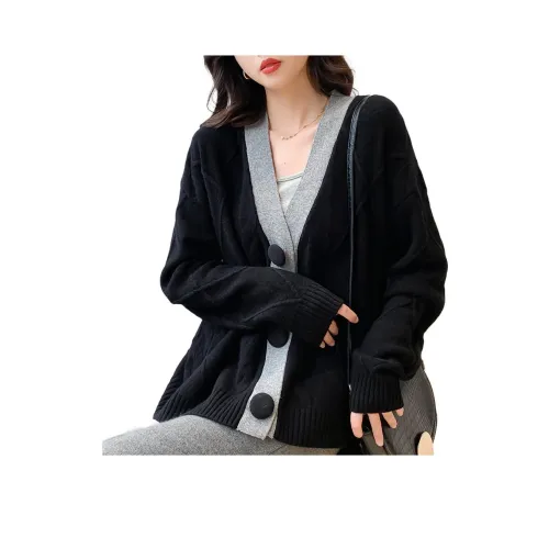 Mokana Cashmere Sweaters Women's Black