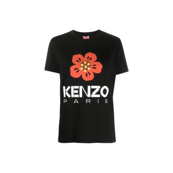 KENZO Logo Printed Crewneck T Shirt