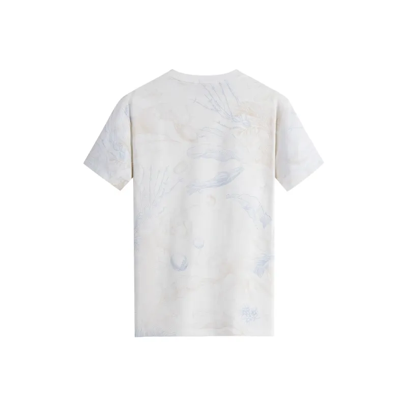 Dance With Wolves T Shirt Men's Raw White-1