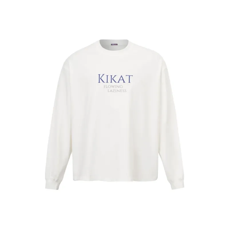 KIKAT Drop Shoulder Sleeve T Shirt Unisex-0