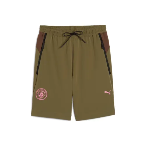 PUMA MCFC Soccer Bottoms Men's Brown