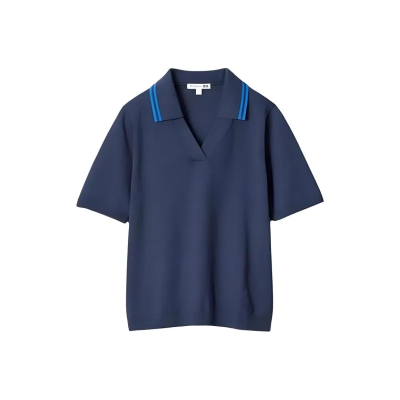 UNIQLO x JWANDERSON Polo Shirt Women's Dark Blue-0