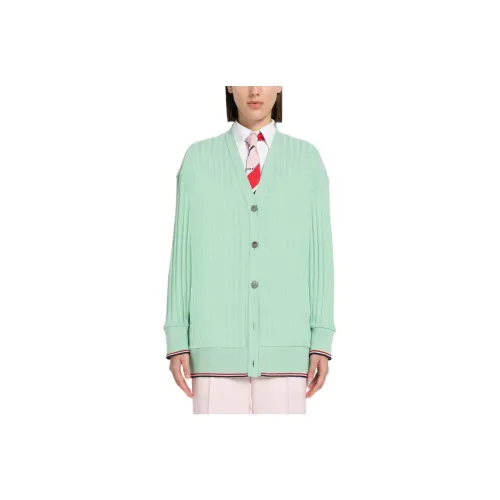 THOM BROWNE Cashmere Sweaters Women's Green