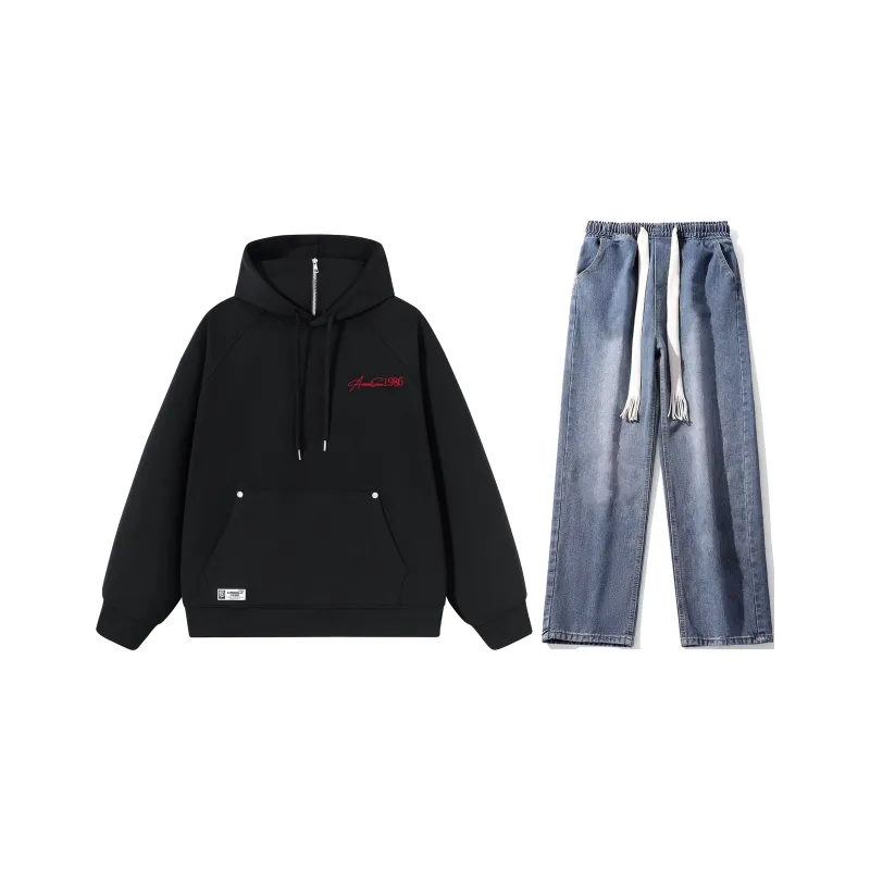 Airwalk Sweatshirt Sets Unisex-84