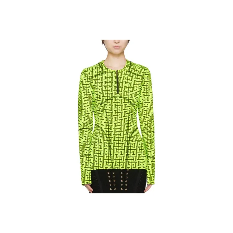 BALMAIN T-Shirts Women's Yellow-0