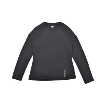 SALOMON CROSS RUN LS TEE LC T-Shirts Women's Black