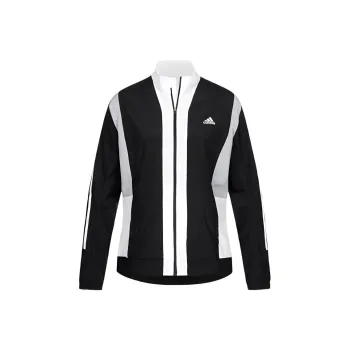 Adidas Running Track Jackets Coats Women's Black/White