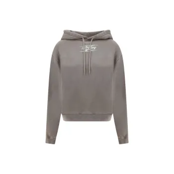 Alexander Wang Blade Logo Embossed Hoodie