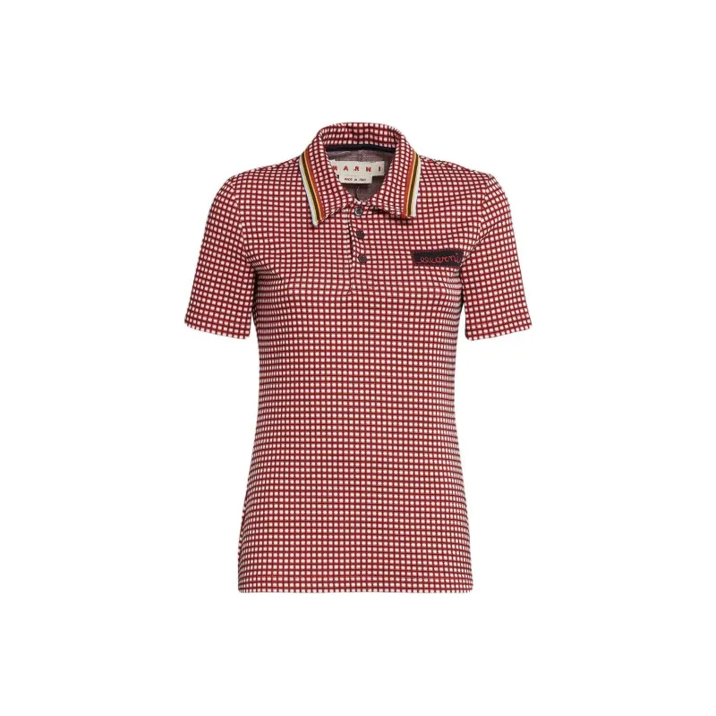 MARNI Polo Shirts Women's Red-0