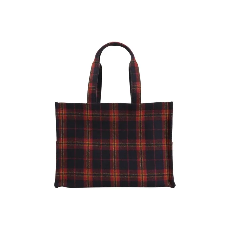 CELINE Wool Tote Bag, Shopping Bag, Handbag, Shoulder Bag Large Size Women's Multicolor-1