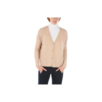 WOOLRICH Cashmere Sweater Women's Beige Yellow