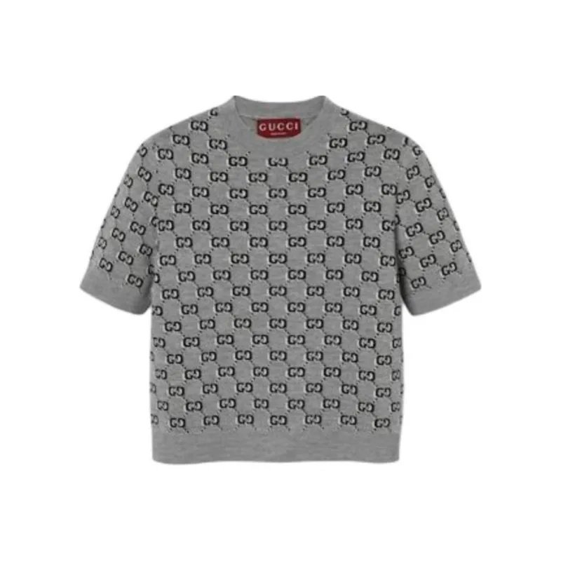 GUCCI T Shirts Women's Gray-0