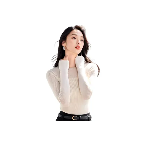 La Chapelle Knitwear Women's White