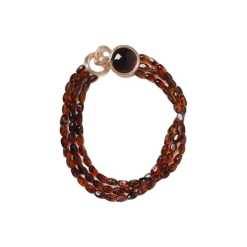WEEKEND MaxMara Gemstone Bracelets Women's Red-0