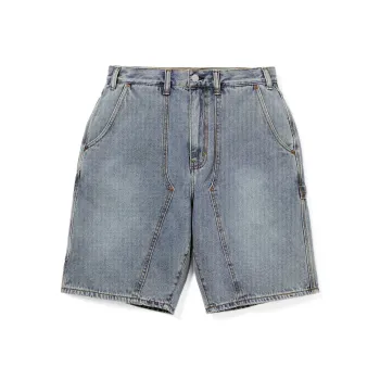 Thisisneverthat Denim Shorts Unisex Blue