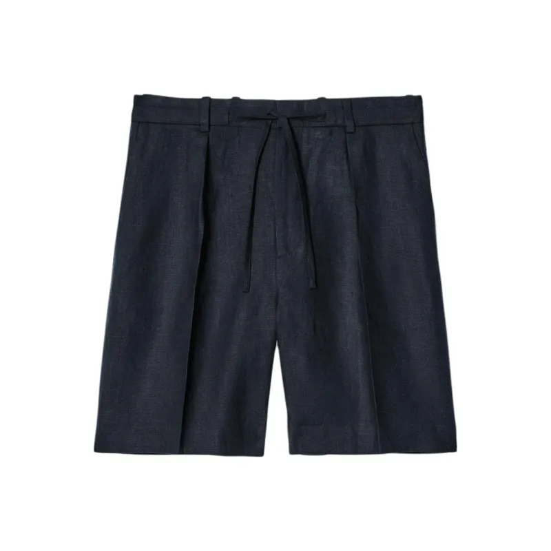 COS Casual Shorts Men's Navy Blue-0