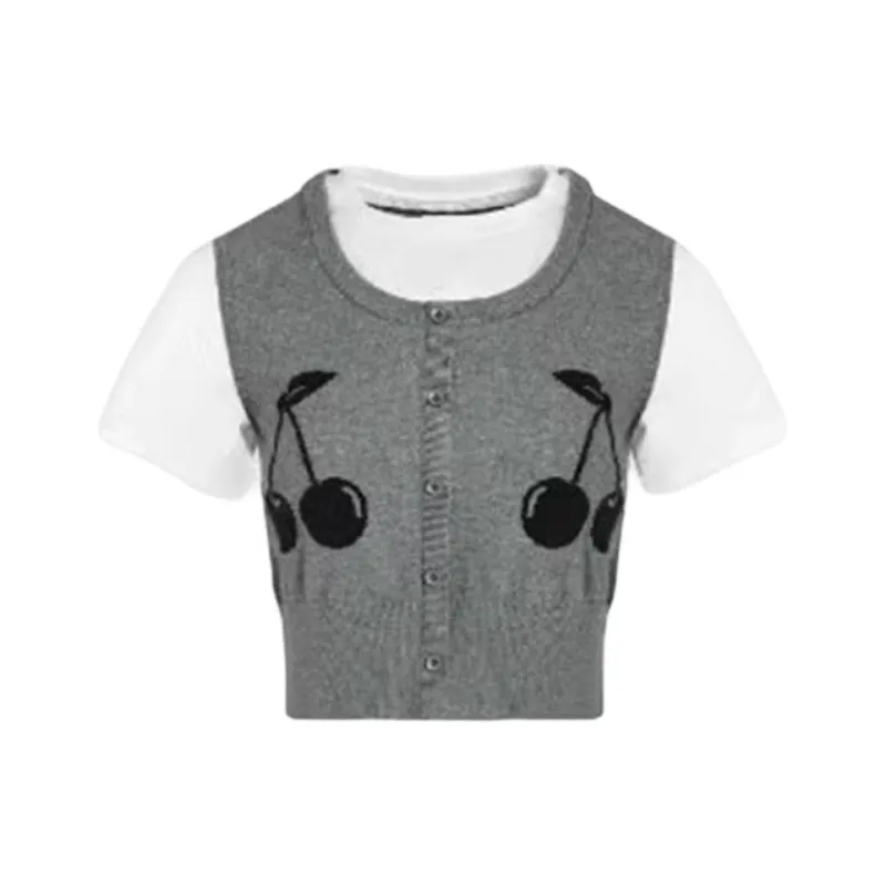 URBAN REVIVO T Shirt Women's Light Gray-0