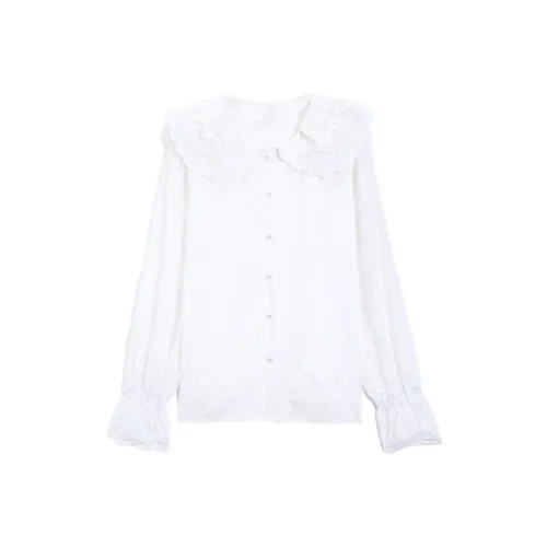 Adeworn Shirts Women's White