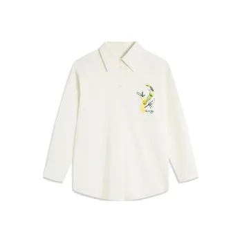 LiNing Chinese Culture Series Shirt Women's Ivory