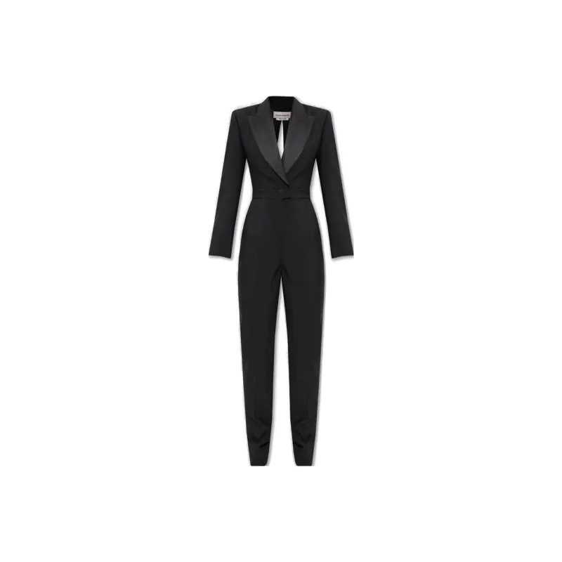 Alexander McQueen Tailored Peak lapel Jumpsuit-0