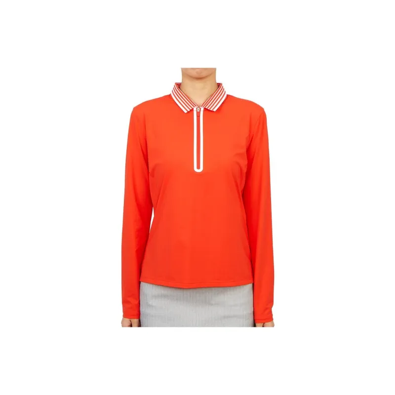GFORE Polo Shirt Women's Orange-0